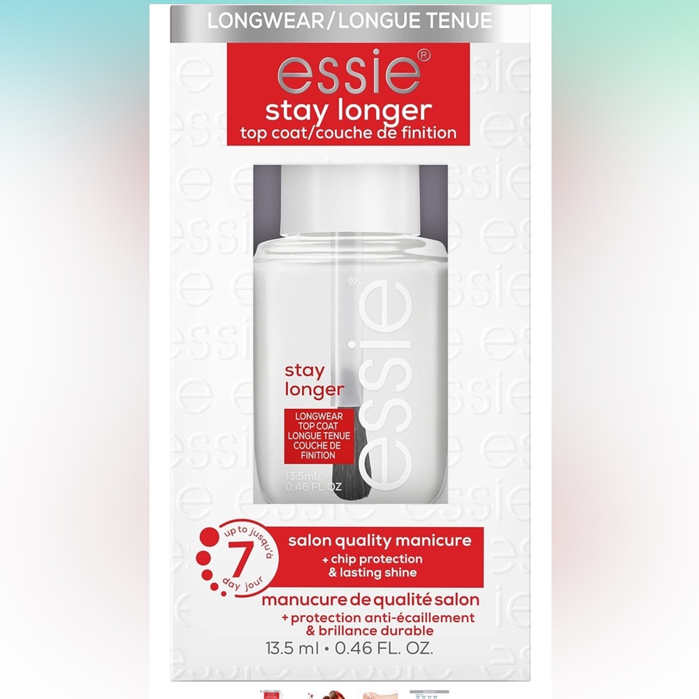 Essie Nail Care, Longwear TopCoat unopened